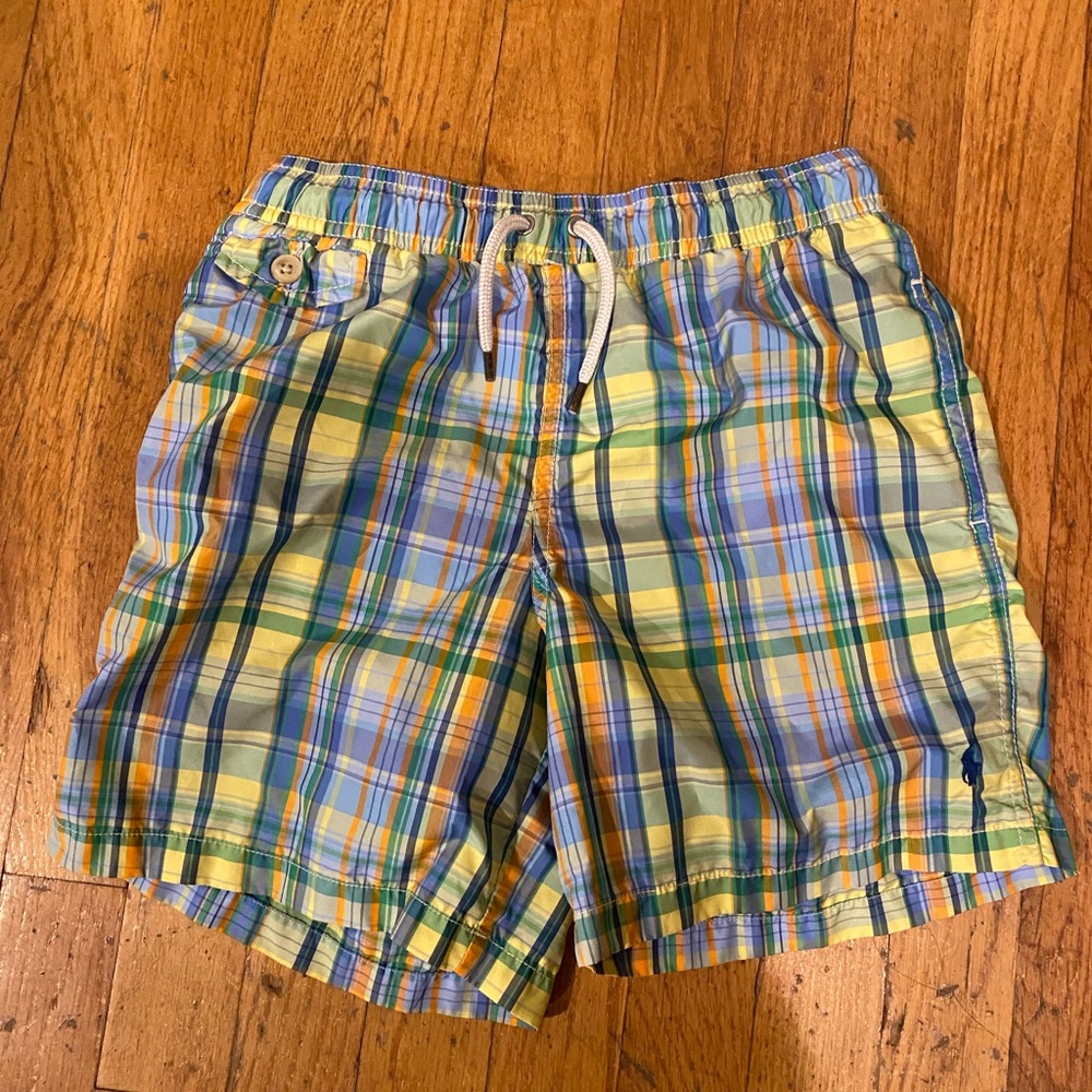 Boys Ralph Lauren Polo swim trunks bathing suit